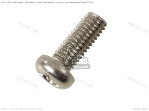 Screw Pan Head Yamaha Buy The At Cmsnl