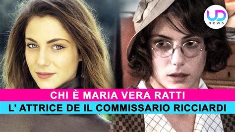 Maria Vera Ratti Chi E Enrica De Il Commissario Ricciardi YouTube