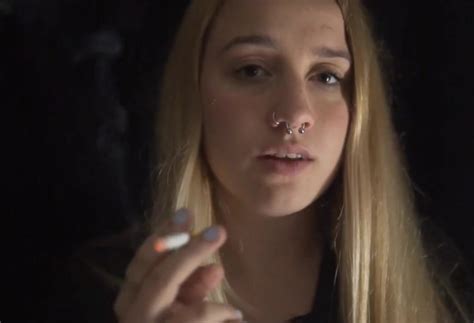 Blonde Smoker ThisVid