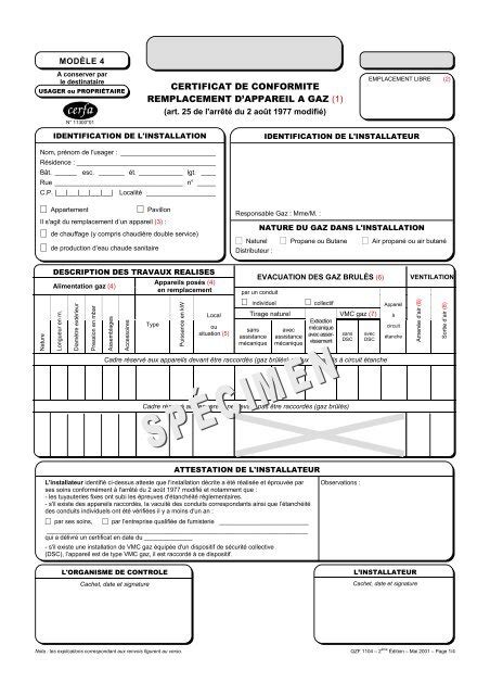 Certificat De Conformité Maison Individuelle 2017 Ventana Blog