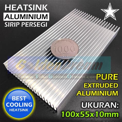 Jual Heatsink Aluminium X X Mm Heat Sink Cooling Sirip Pendingin