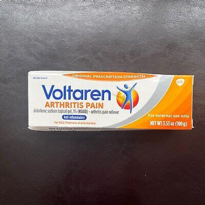 Voltaren Arthritis Pain Reliever Topical Gel Oz Anti Inflammat Exp