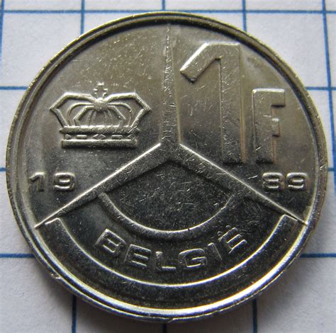 1 франк Бельгия