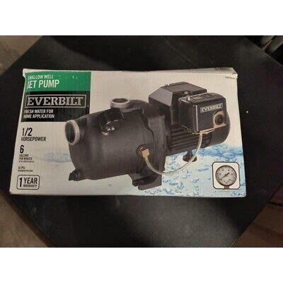 Everbilt 3 4 HP Shallow Well Jet Pump 6948217022146 EBay