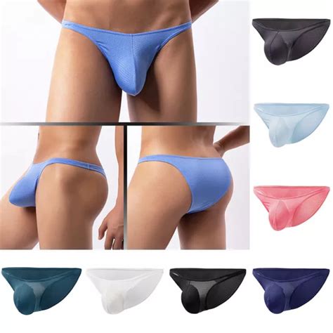 Herren G String Slip Tanga Bikini Unterw Sche Sexy T Back Beutel Slip