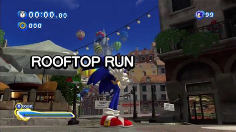 Sonic Generations Rooftop Run Modern Hd Youtube