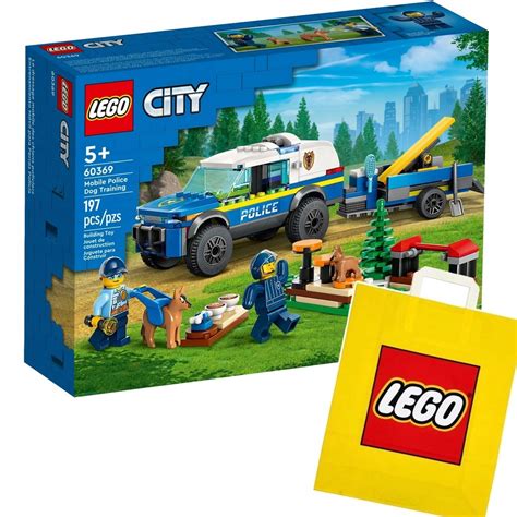 LEGO City 60369 Szkolenie psów policyjnych - Samochód z przyczepką ...