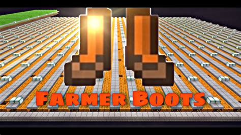 Getting Farmer Boots Hypixel Skyblock Youtube