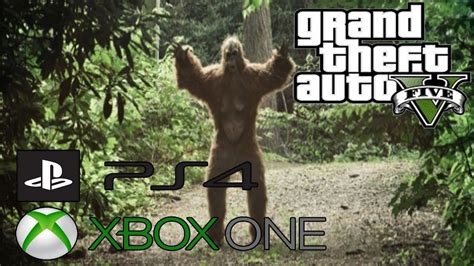 Gameplay De Gta V Xbox One Y Ps4 Bigfoot Hallado Youtube