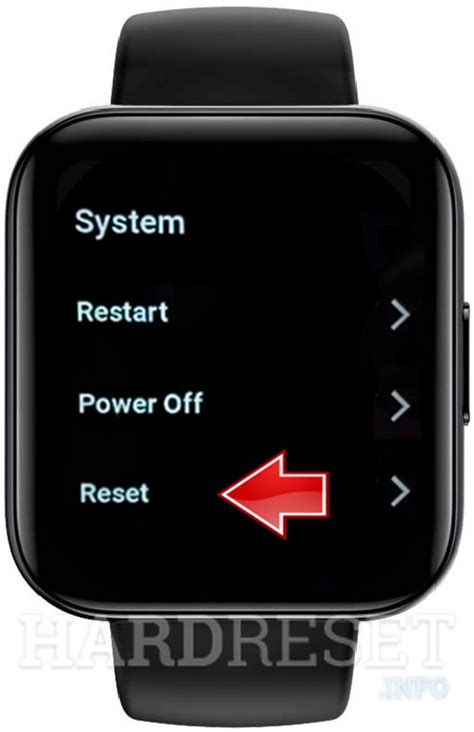 How To Do A Hard Reset On Realme Watch Hardreset Info