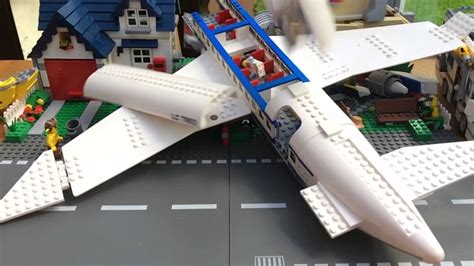 Lego Plane Crash YouTube