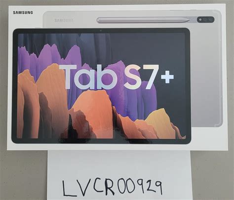 Samsung Galaxy Tab S7 Plus Wi Fi Mystic Silver 256GB 8GB SM T970