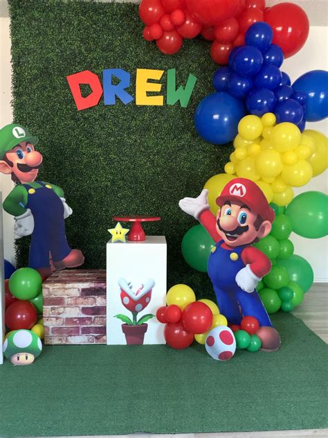 Mario theme party – Artofit