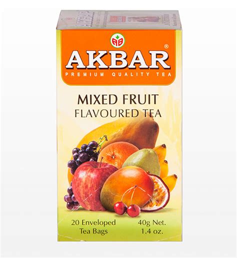 Black Tea Mixed Fruits Akbar Ceylon Tea