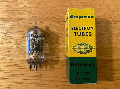 Vintage Nos Amperex Bugle Ax Ecc Vacuum Tube Reverb