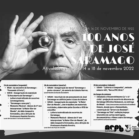 Agrupamento de Escolas de Ponte da Barca Centenário de José Saramago