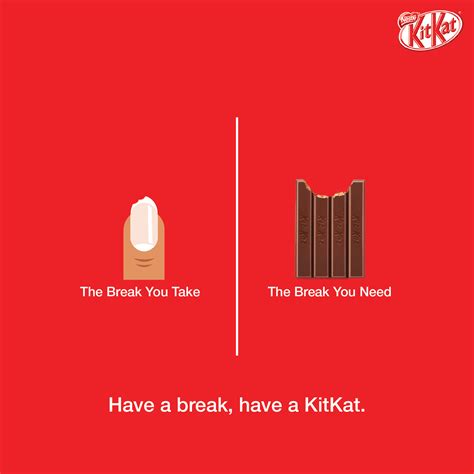 Kitkat Chocolate Advertisement