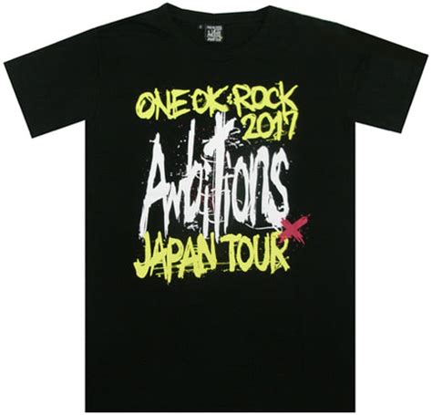 駿河屋 One Ok Rock Tシャツ Aambitions ブラック Mサイズ 「one Ok Rock 2017