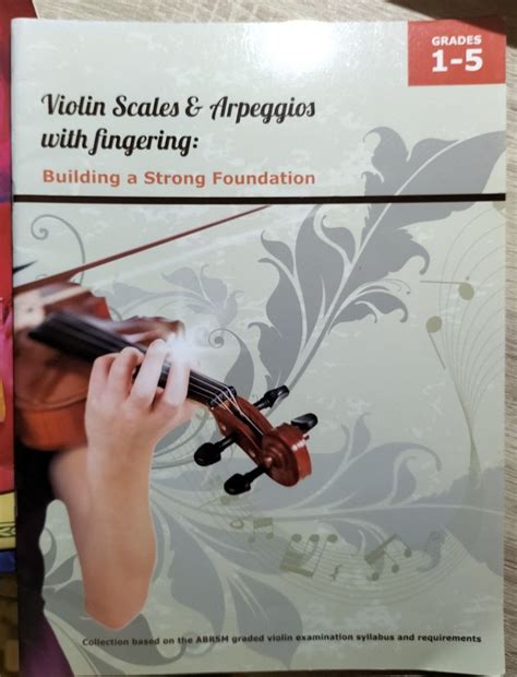 Abrsm Violin Grade 5 Scales Hobbies And Toys Music And Media Music