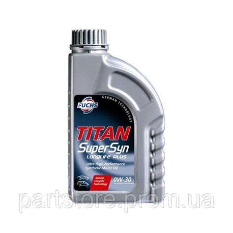 Моторное масло Fuchs Titan SuperSyn LongLife Plus 0W-30 1 л (600481636 ...