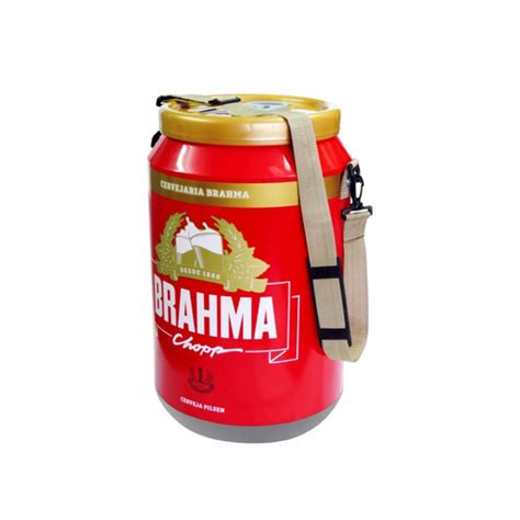 Cooler Térmico 24 Latas Doctor Cooler Brahma Vermelho em Promoção na