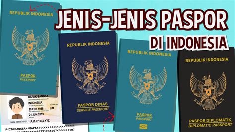 Mengenal Jenis Jenis Paspor Yang Berlaku Di Indonesia Apa Saja