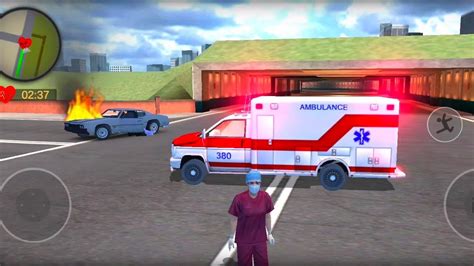 City Ambulance Drift Ambulance Driving Simulator Ambulance Car