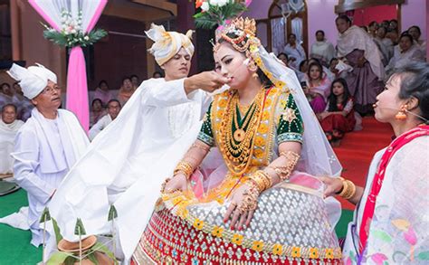 Manipuri Wedding Rituals Luhongba