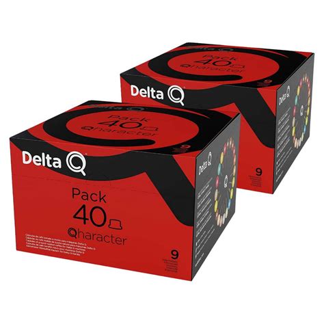 80 Cápsulas Delta Q Café Pack Econômico Qharacter Int 9