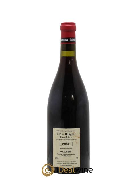 Buy Clos de Vougeot Grand Cru Vieilles Vignes Laurent Père et Fils