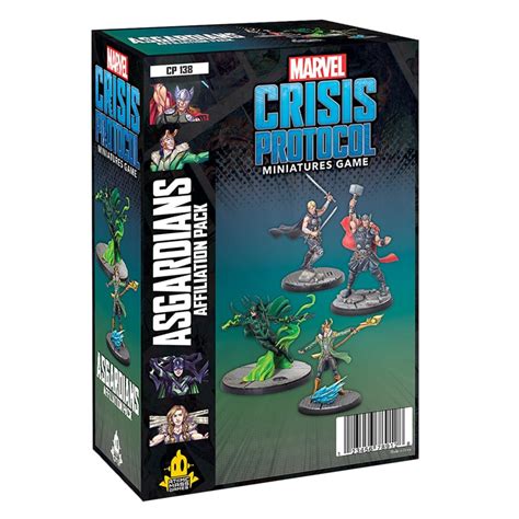 Marvel Crisis Protocol Asgardians Affiliation Pack Tablemini