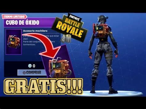 Como Conseguir La Mochila Gratis Fortnite Battle Royale Youtube