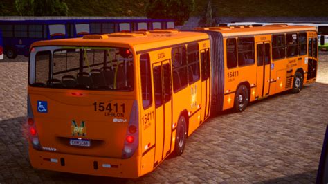 Marcopolo Gran Viale Articulado Volvo B M Padr O Curitiba Para O