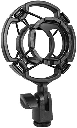 Amazon Mictop Universal Microphone Shock Mount With Pop Filter For