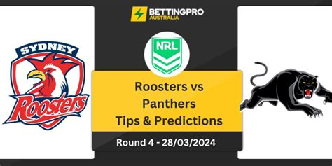 Roosters Vs Panthers Tips NRL 2024 Preview Predictions Odds