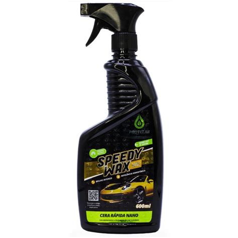 Cera Repele Gua E Brilho Intenso Spray Speed Wax Nano Ml Submarino