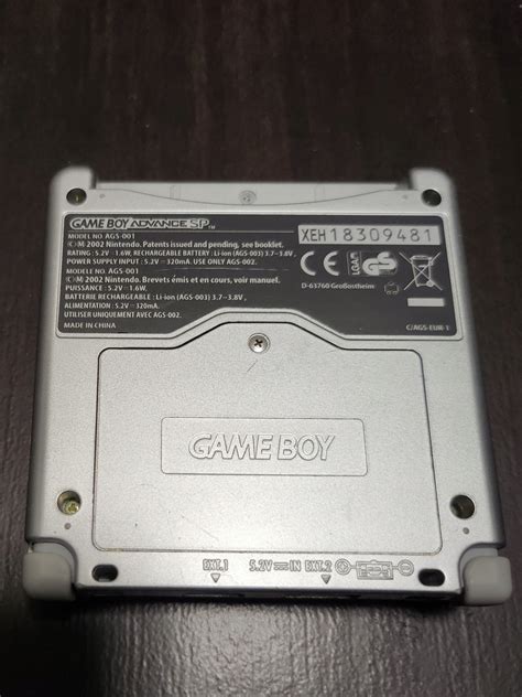Купить Game Boy Advance SP AGS-01: отзывы, фото и характеристики на ...
