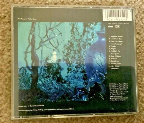 Cd Enya Shepherd Moons Music Album Ebay