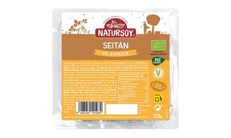 Seitán de Espelta de Natursoy Master Organic