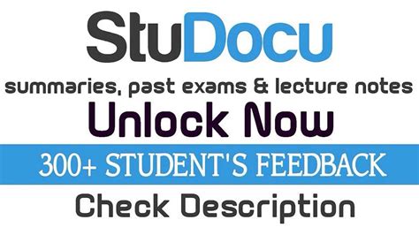 Unlock StuDocu Studypool Course Hero Chegg Oneclass Scribd