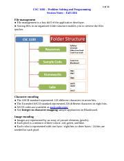 Csc Dano Sessionnotes Of Csc Problem Solving And