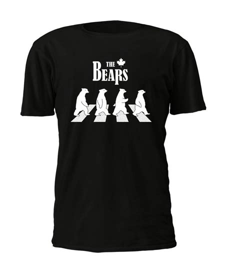 The Bears T Shirt Bear Design Bear T Shirt Bears Size Chart Mens