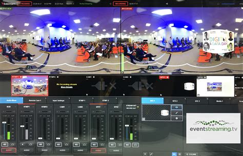 Vision mixing 360 webcast live 360 vr to facebook 360 degree streaming ...