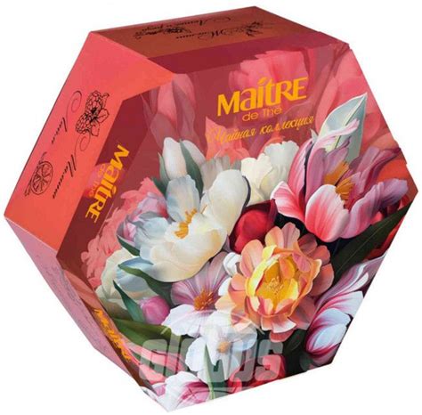 Maitre Чай в пакетиках Цветы Пионы 120 гр. - купить с доставкой по ...