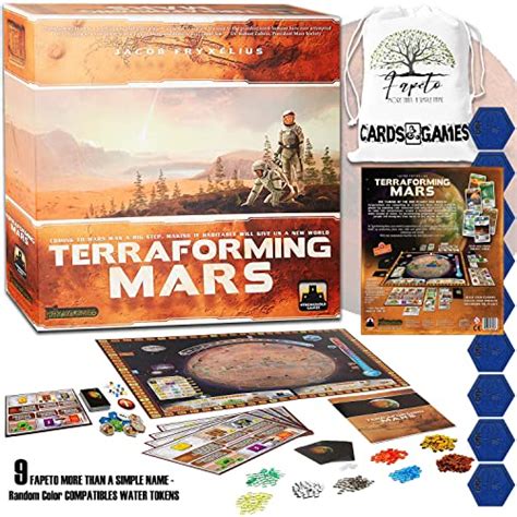 Terraformation Planet Terraforming Mars Strategy Board Game And Expansions Turmoil Colonies