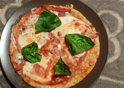 Pizza Con Base De Calabac N Receta De Alba Garcia Galocha Cookpad