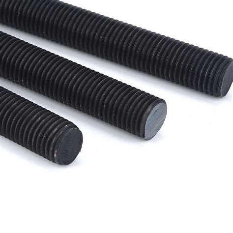 Шпилька резьбовая М6 х 1000 х 1 - 12.9 черная высокопрочная — купить в ...