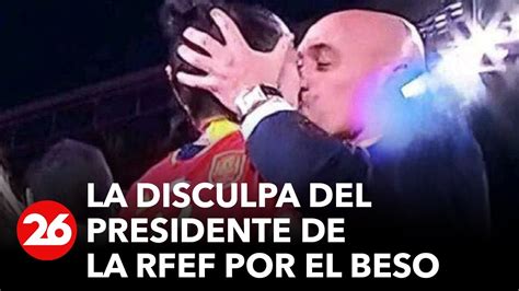 La disculpa del presidente de la Federación Española de Fútbol tras el