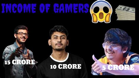 Monthly And Yearly Income Of India S Biggest Gamers DYNAMO GAMING