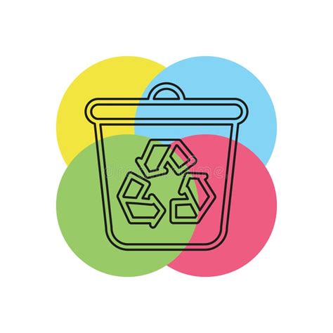 Recicle El Icono Del Vector Stock De Ilustraci N Ilustraci N De Ciclo